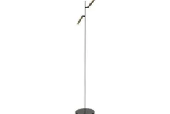 Masterlight Vloerlampen^Vloerlamp 1591-10-2-DW Flute