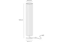 Lucide Vloerlampen^Vloerlamp Fold