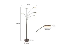 Clearance Steinhauer Vloerlamp LED 1327ST Synna Mexlite