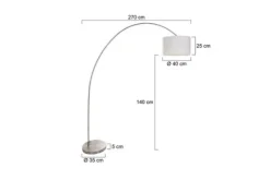 Best Steinhauer Vloerlamp 7977ST Solva Mexlite