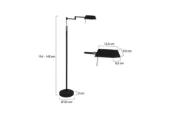Clearance Steinhauer Vloerlamp 5895ZW Mexlite
