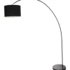 Steinhauer Vloerlampen^Vloerlamp 7976ZW Solva Mexlite