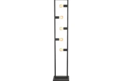 Vloerlampen^Vloerlamp Zwart MT-2366 Quadrato