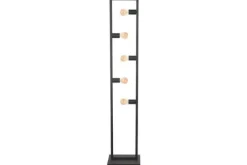 Vloerlampen^Vloerlamp Zwart MT-2366 Quadrato