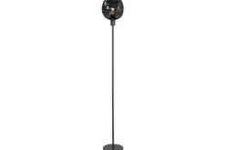 New Highlight Vloerlamp Zwart Rookglas Fantasy