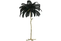 Outlet Toms Luxury Lights Vloerlamp Zwart Struzzo