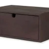 Nachtkastjes|Hangkasten^Wandconsole Espresso SE-23.076 Hover