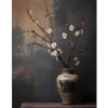 Hot Urban Cotton Wandkleed Dark Blossom Vase