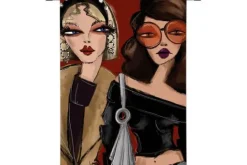 Urban Cotton Wandkleden^Wandkleed Fall Friends