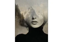 Urban Cotton Wandkleed Head in the Sky