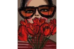 Urban Cotton Wandkleden^Wandkleed Poppy