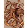 Clearance Urban Cotton Wandkleed Pulpo
