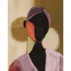 Urban Cotton Wandkleden^Wandkleed Silhouette Lady