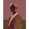 Urban Cotton Wandkleden^Wandkleed Silhouette Lady