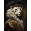 Urban Cotton Wandkleden^Wandkleed Snow Leopard
