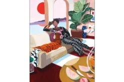 Urban Cotton Wandkleden^Wandkleed Tiger Queen