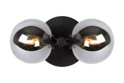 Lucide Wandlampen^Wandlamp - zwart Tycho