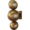 Leclercq & Bouwman Wandlampen^Wandlamp LB783-2WL ambachtelijk brons Allure |