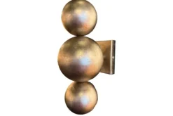 Leclercq & Bouwman Wandlamp LB783-2WL ambachtelijk zilver Allure |