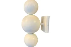 Leclercq & Bouwman Wandlampen^Wandlamp LB0783-2WL textured white Allure |