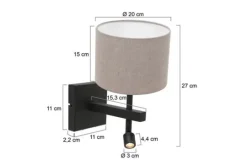 Steinhauer Wandlampen^Wandlamp Stang