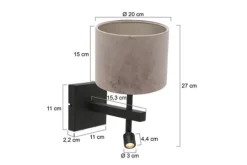 Steinhauer Wandlampen^Wandlamp Stang