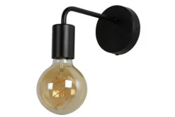 Discount Lucide Wandlamp Zwart Scott