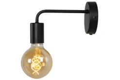 Discount Lucide Wandlamp Zwart Scott