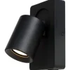 Lucide Spots|Wandlampen^Wandspot Zwart Nigel