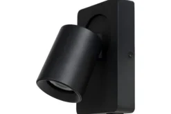 Lucide Spots|Wandlampen^Wandspot Zwart Nigel