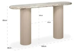 Richmond Interiors Wandtafels^Wandtafel 212368 Coronel