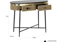 Richmond Interiors Wandtafels^Wandtafel 211718 Ironville