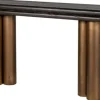 Richmond Interiors Wandtafels^Wandtafel black rustic 210870 Macaron