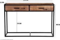 Livingfurn Ladekasten^Wandtafel Sturdy