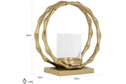 Richmond Interiors Decoratie^Windlicht 211586 klein Merlyn